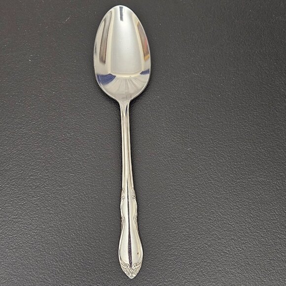 ONEIDA LTD S.L. & G.H. ROGERS STAINLESS 6 PC SERVING SET - Picture 4 of 13